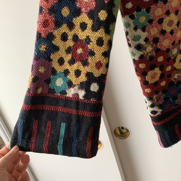 It’s Outta The Bag Unge Potch Ket Vintage Floral Blazer S - Picture 3 of 10